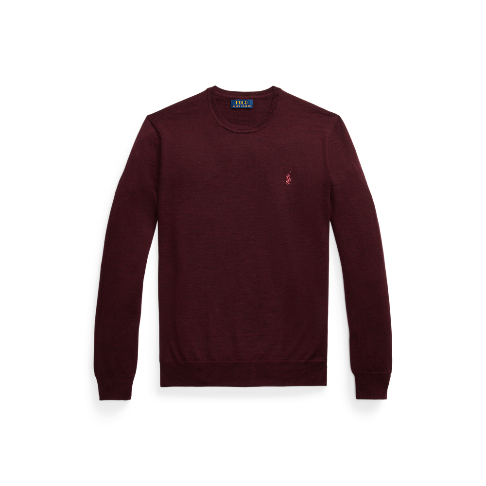 PRLSlim Fit Washable Wool Crewneck Jumper /Pulover 710946143005