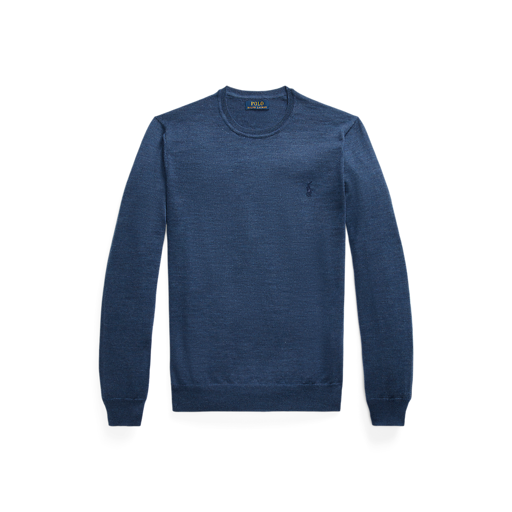 PRL Slim Fit Washable Wool Crewneck Jumper /Pulover 710946143006