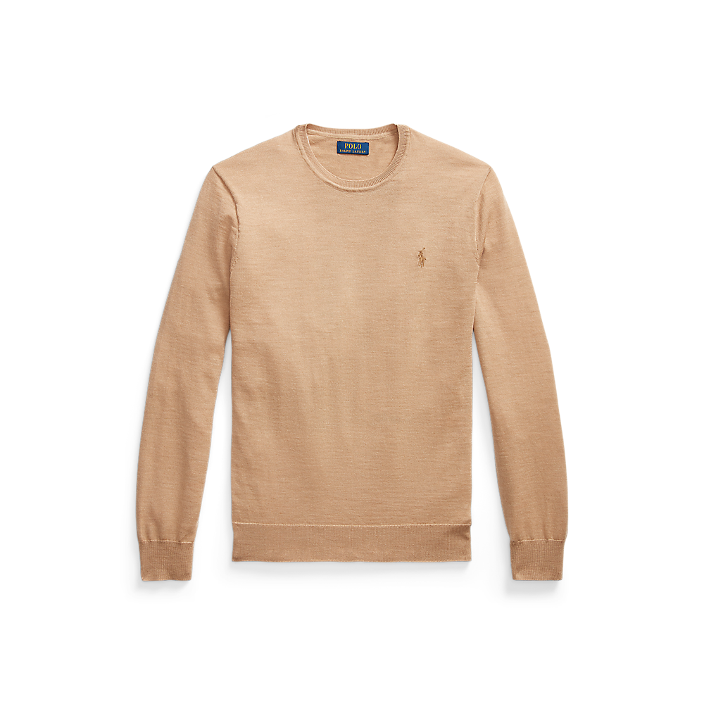 PRL Slim Fit Washable Wool Crewneck Jumper /Pulover 710946143009