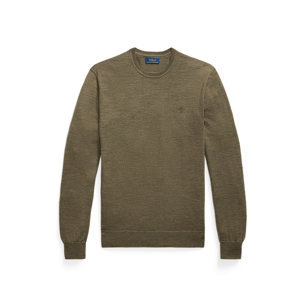 PRL Slim Fit Washable Wool Crewneck Jumper /Pulover 710946143010
