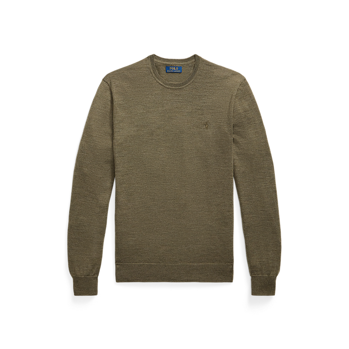 PRL Slim Fit Washable Wool Crewneck Jumper /Pulover 710946143010