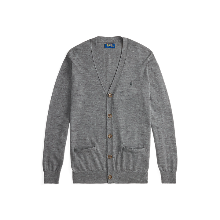 PRL Slim Fit Washable Wool V-Neck Cardigan /Pulover 710946144004