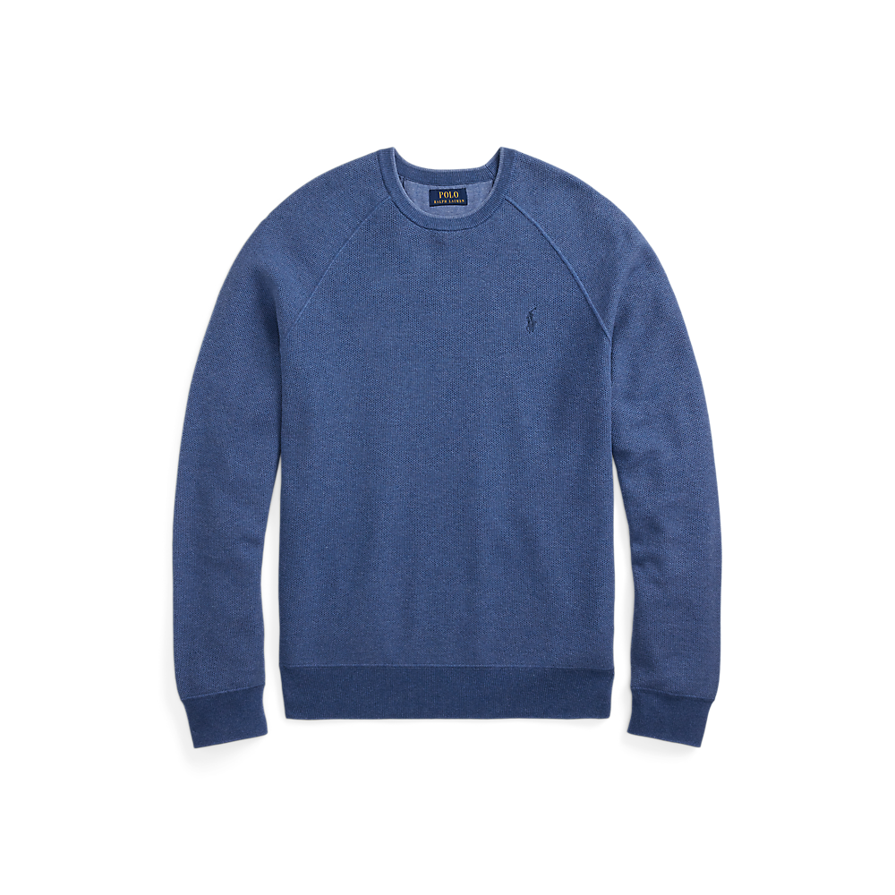 PRL Textured Cotton Crewneck Jumper/Pulover 710948737004