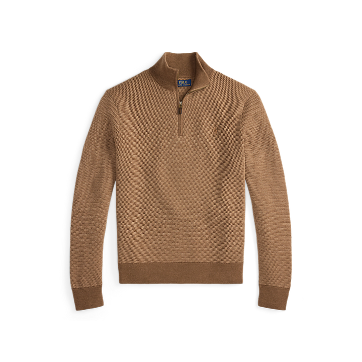 PRL Washable Wool Quarter-Zip Jumper/Pulover 710948865002