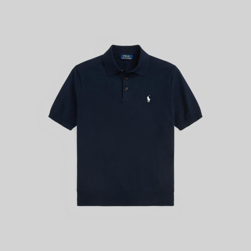 PRL Cotton Polo-Collar Sweater/ Pulover 710950158001