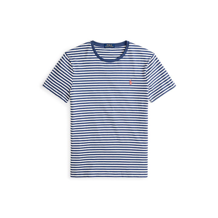 PRL Custom Slim Fit Striped Jersey T-Shirt/ Majica 710956828005