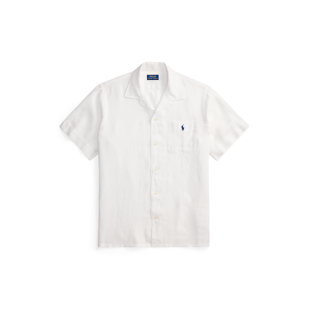 PRL Classic Fit Linen Camp Shirt/Košulja 710966421504