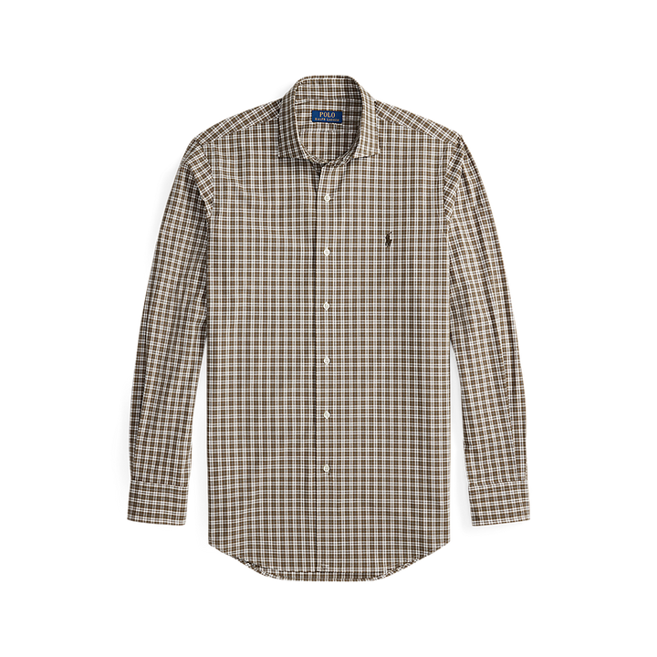PRL Custom Fit Plaid Stretch Poplin Shirt/Košulja 710974534004