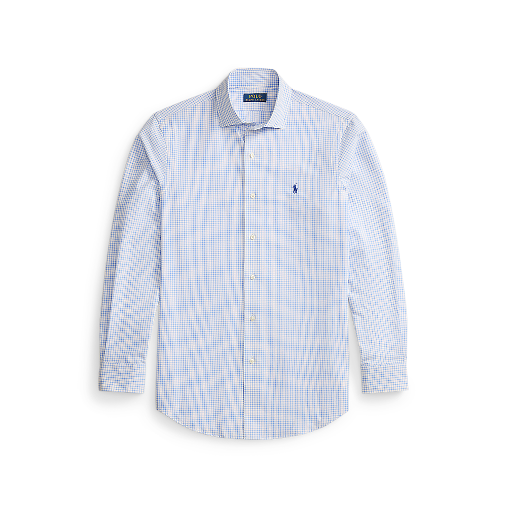 PRL Custom Fit Plaid Stretch Poplin Shirt/Košulja 710974534010