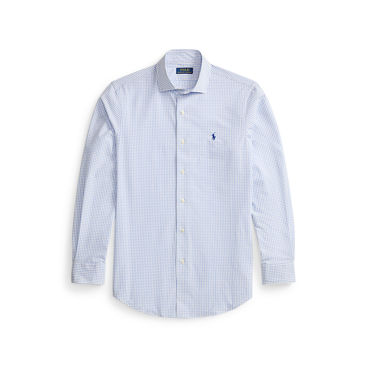 PRL Custom Fit Plaid Stretch Poplin Shirt/Košulja 710974534010