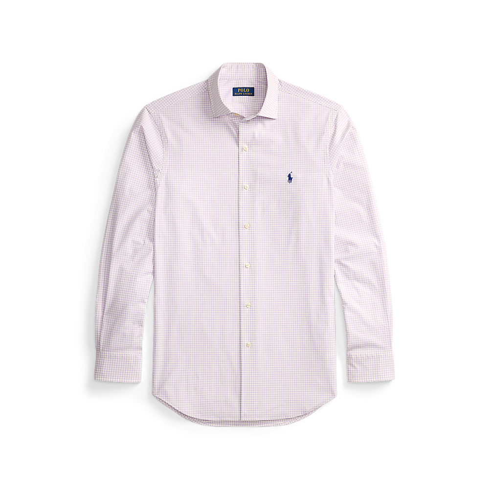 PRL Custom Fit Plaid Stretch Poplin Shirt/Košulja 710974534014