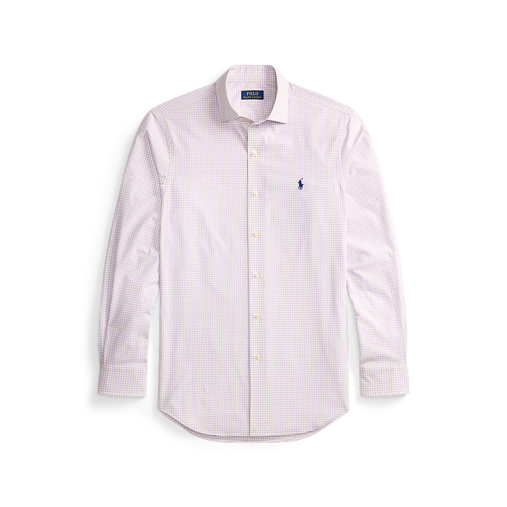 PRL Custom Fit Plaid Stretch Poplin Shirt/Košulja 710974534014