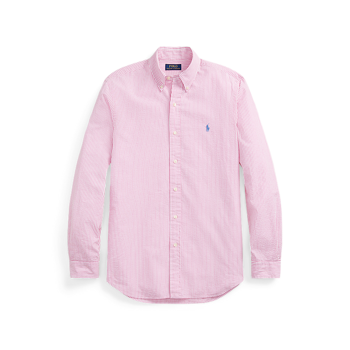 PRL Custom Fit Striped Seersucker Shirt/Košulja 710974792001