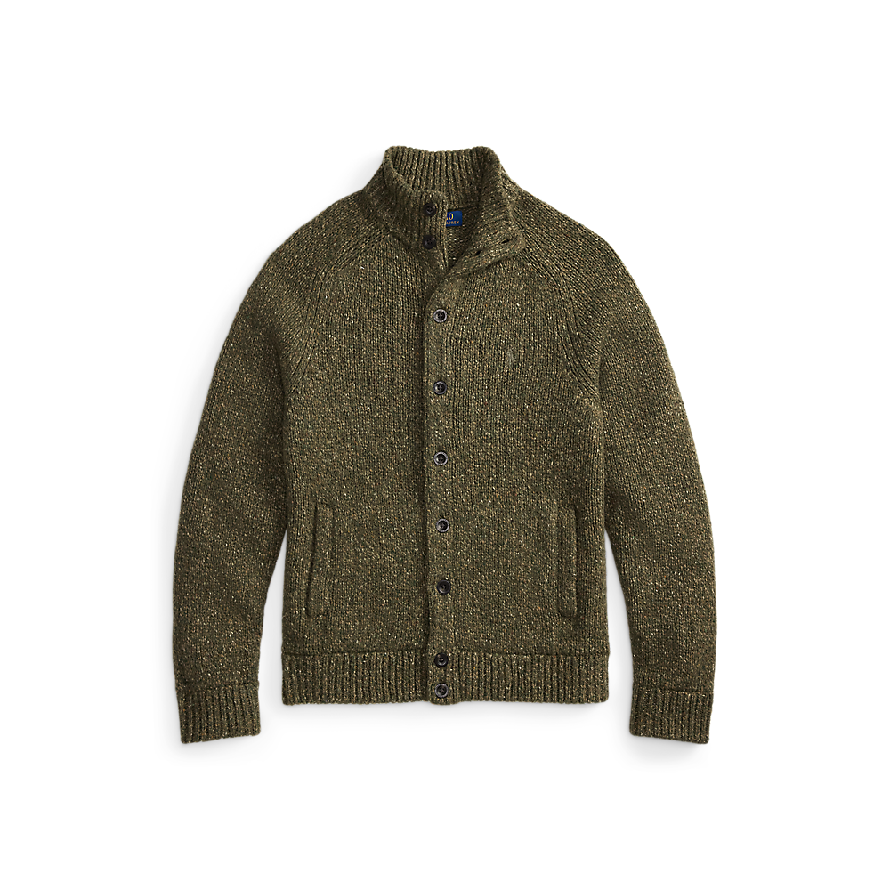 PRL Wool-Blend Mockneck Cardigan/Pulover 710979109001