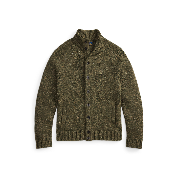 PRL Wool-Blend Mockneck Cardigan/Pulover 710979109001