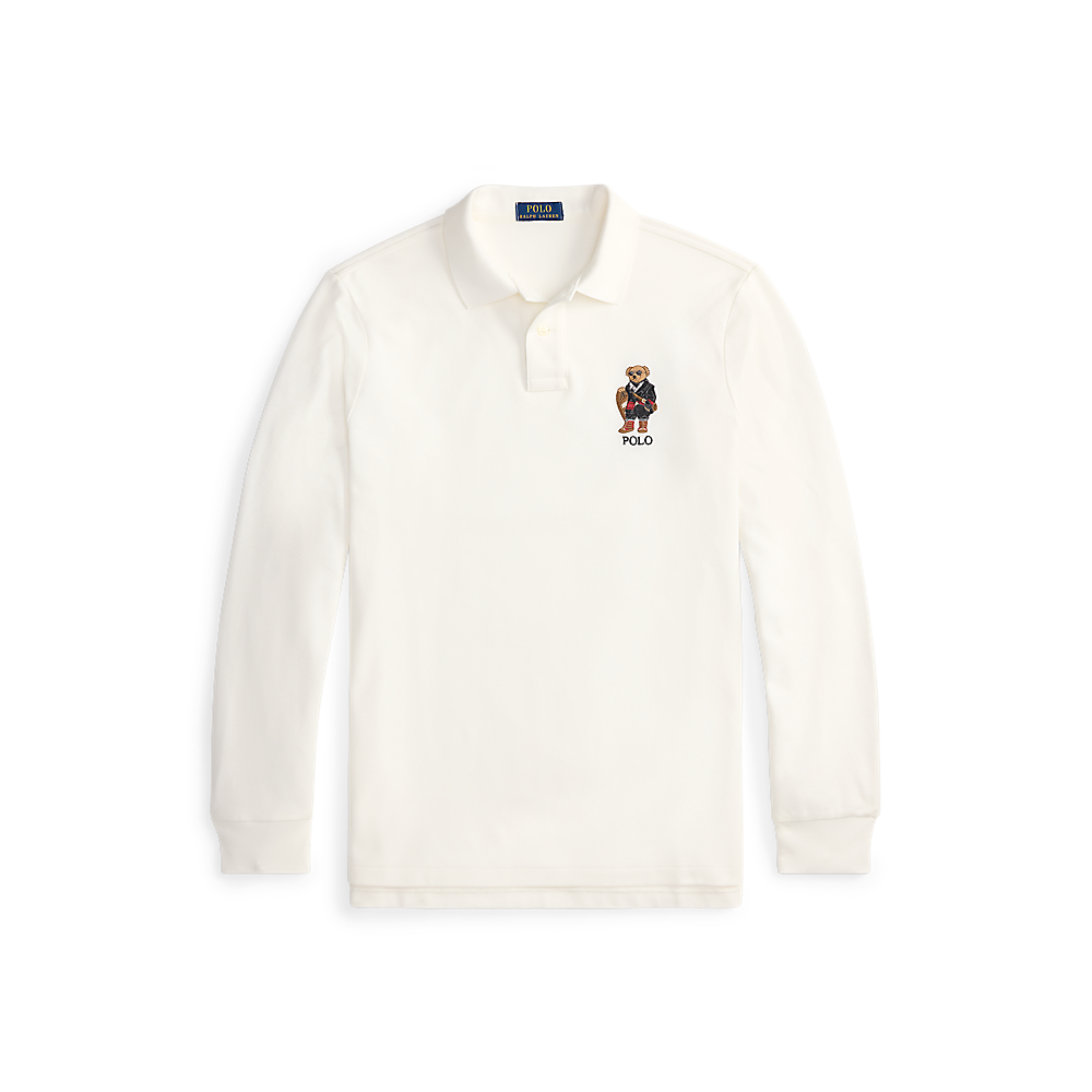 PRL Classic Fit Polo Bear Mesh Polo Shirt/Polo majica 710981793001