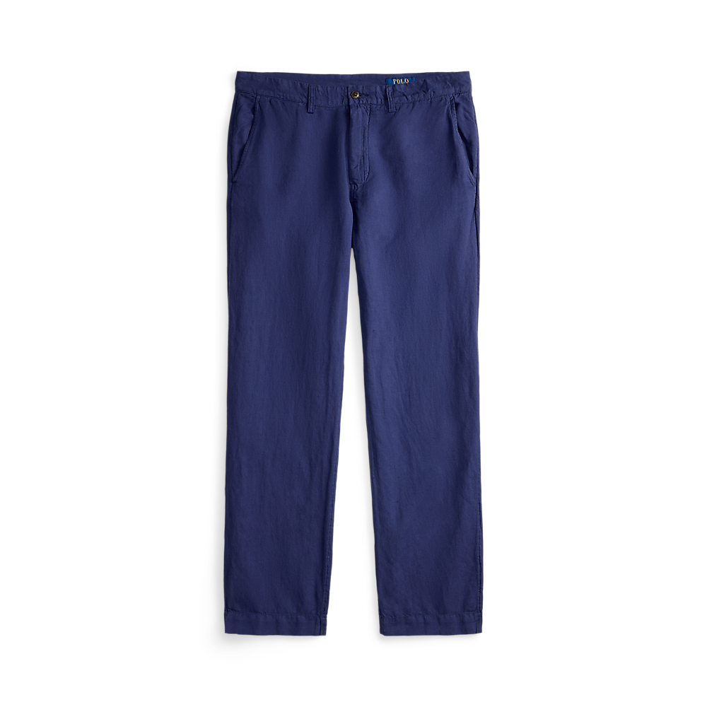 PRL Bedford Classic Fit Linen-Cotton Trouser/Hlače 710A13235002