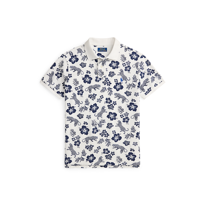 PRL Custom Slim Fit Tropical Mesh Polo Shirt/Polo majica 710B13541001
