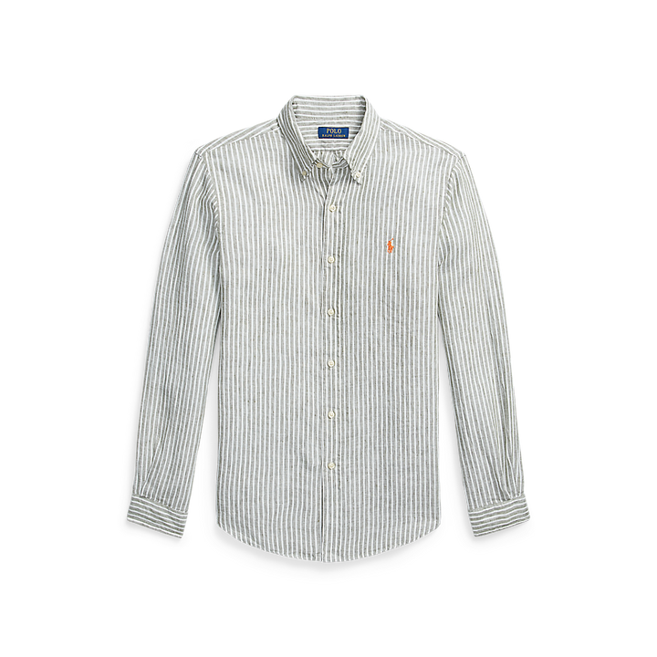 PRL Custom Fit Striped Linen Shirt/Košulja 710B15594001
