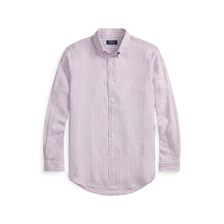 PRL Custom Fit Striped Linen Shirt/Košulja 710B15594003