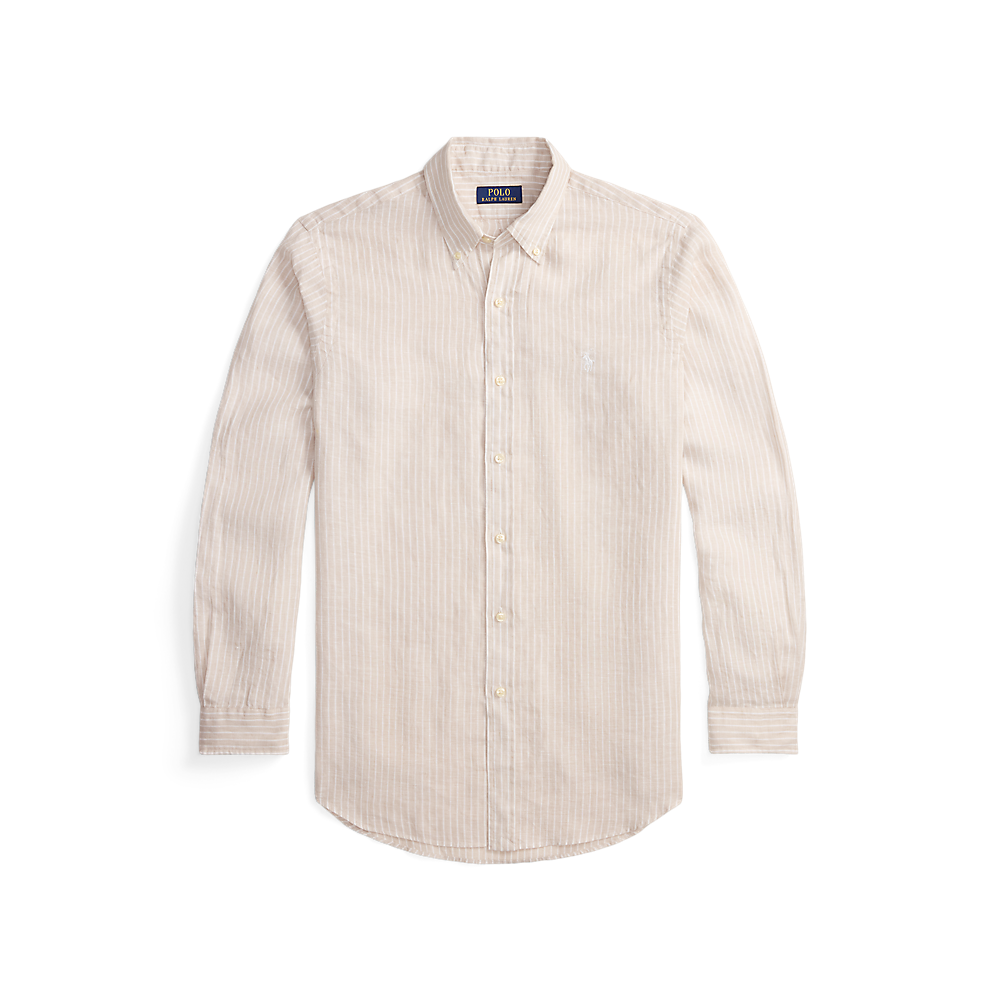 PRL Custom Fit Striped Linen Shirt/Košulja 710B15594006