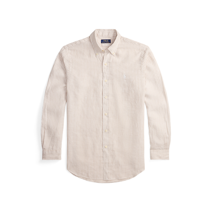 PRL Custom Fit Striped Linen Shirt/Košulja 710B15594006