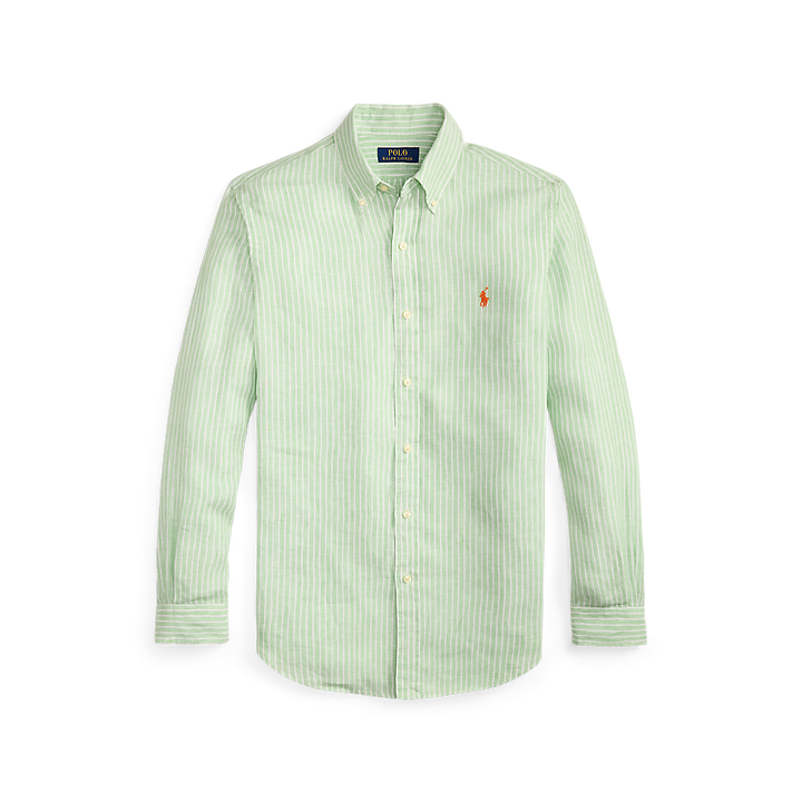 PRL Custom Fit Striped Linen Shirt/Košulja 710B15594007
