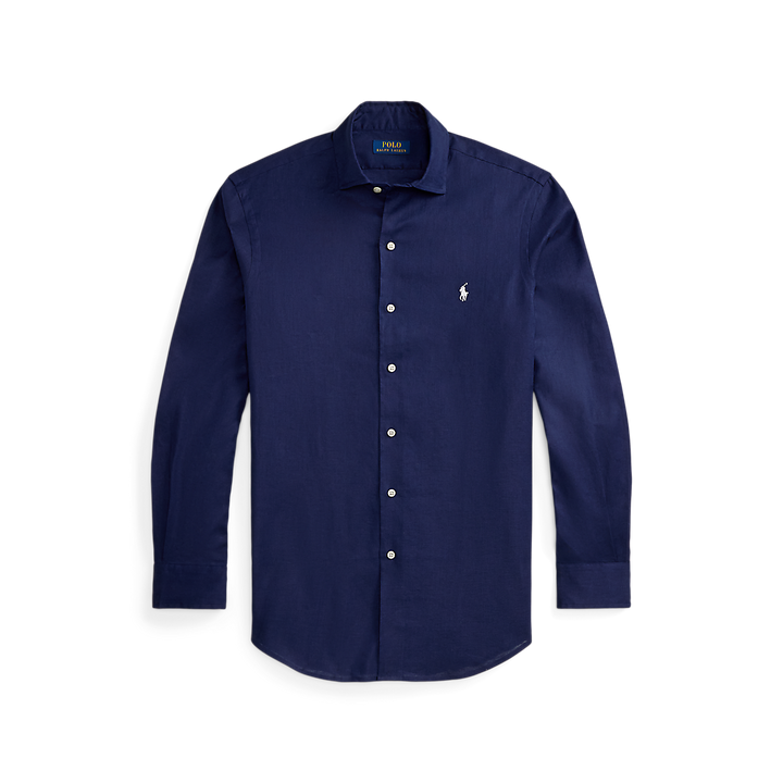 PRL Custom Fit Linen-Blend Shirt/Košulja 710B15596003