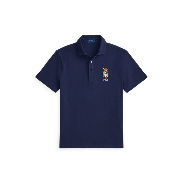 PRL Custom Slim Fit Polo Bear Mesh Polo/Polo majica 710B16616001