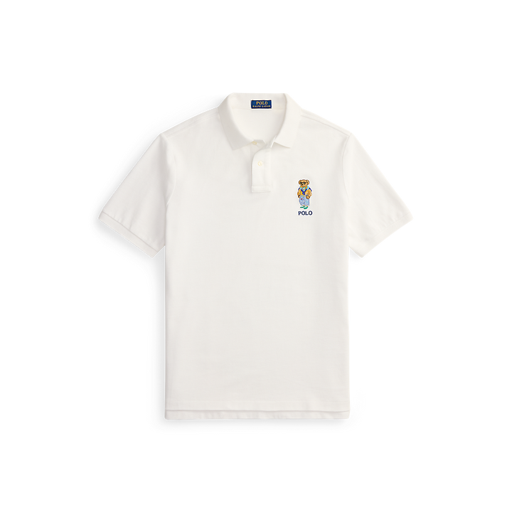 PRL Custom Slim Fit Polo Bear Mesh Polo/Polo majica 710B16617001