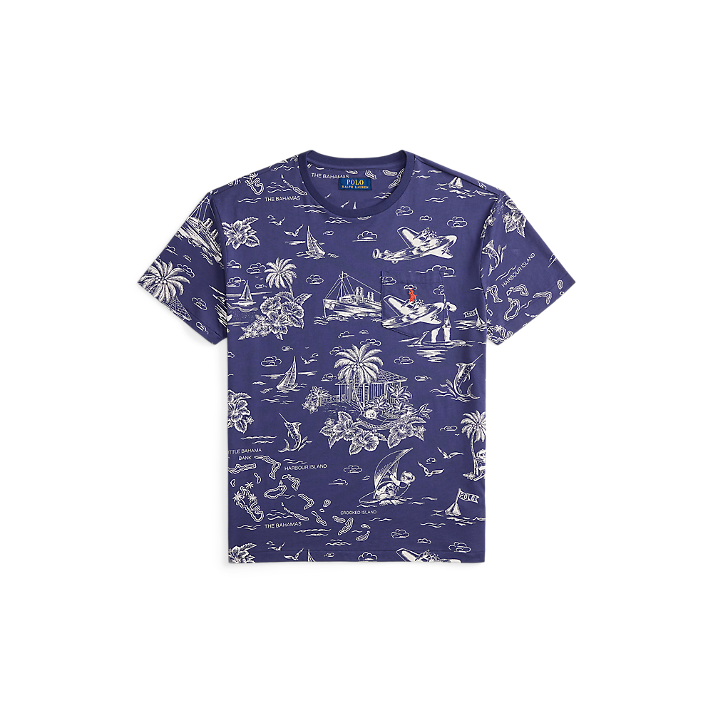 PRL Custom Slim Fit Polo Bear T-Shirt/Majica 710B16619001