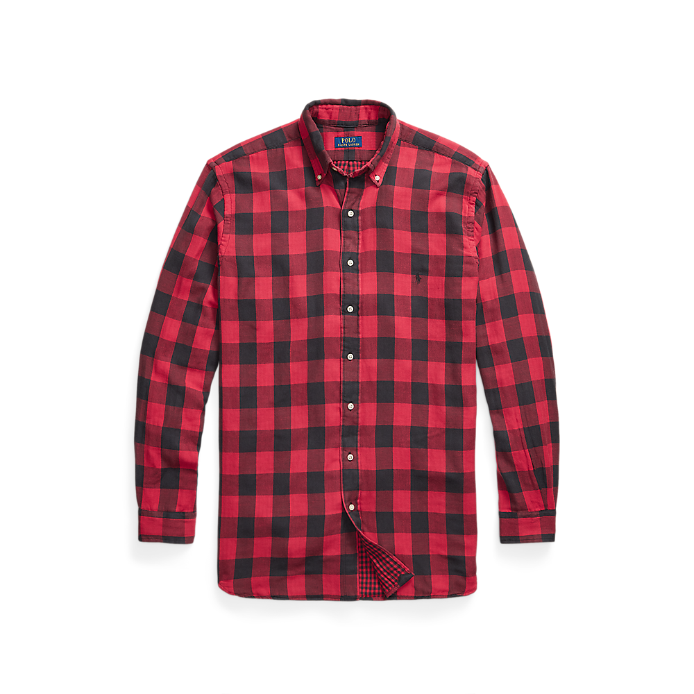 PRL Custom Fit Plaid Double-Faced Shirt/ Košulja 710P00517001
