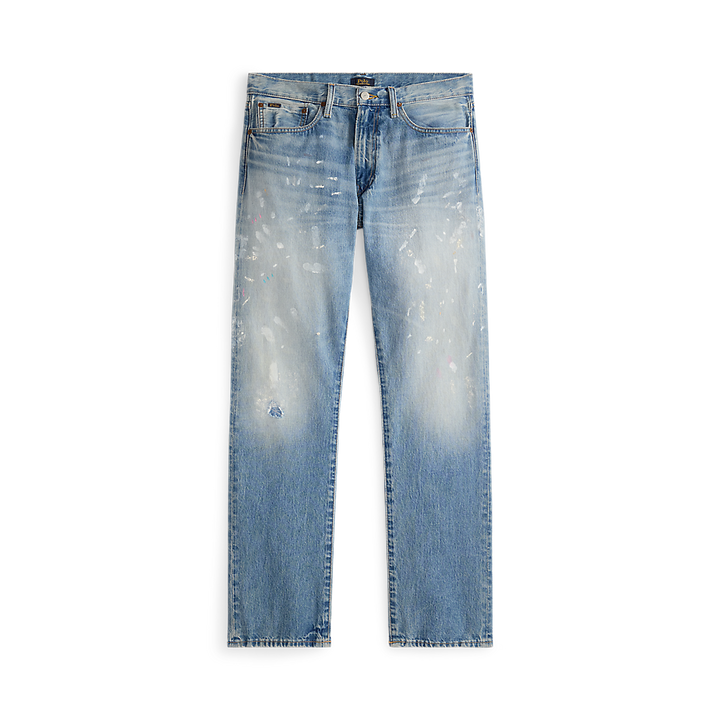 PRL Hampton Straight Hand-Painted Jeans/Traperice 710P02946001