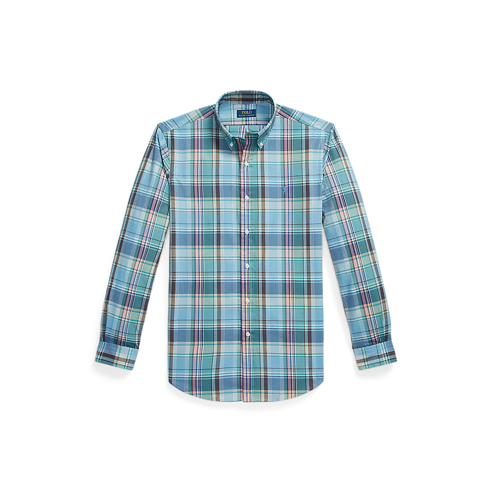 PRL Custom Fit Plaid Poplin Shirt/Košulja 710P06020007