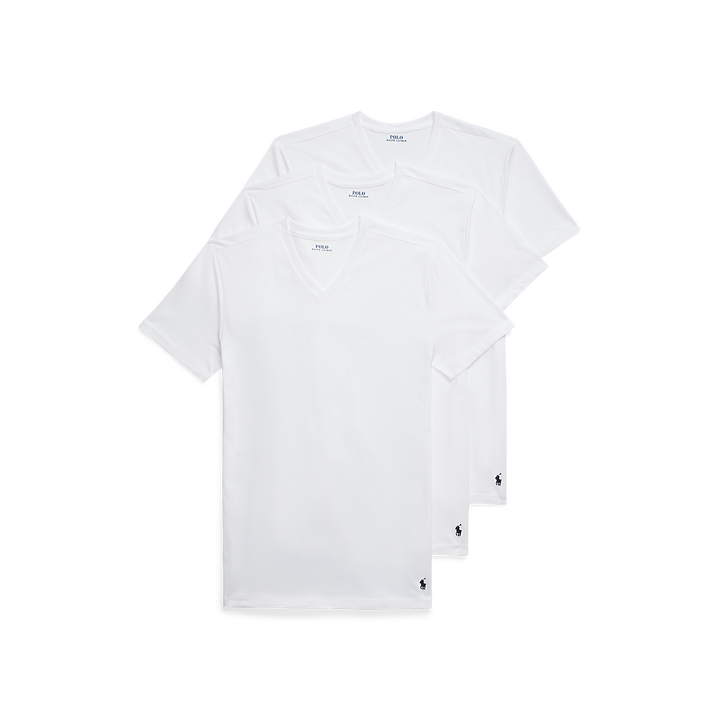 PRL Cotton V-Neck Undershirt 3-Pack/Donje majice 714936903001
