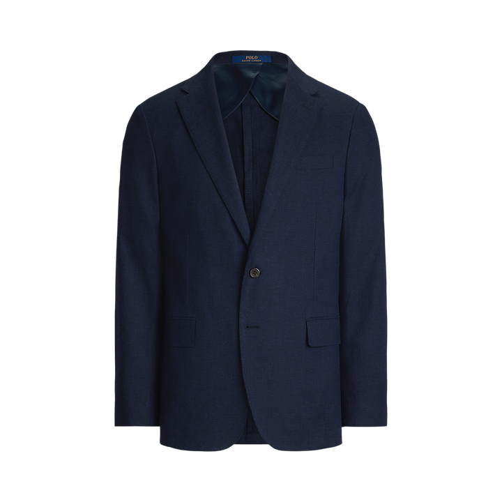 PRL Polo Modern Plaid Linen-Blend Jacket/Sako 715966379001