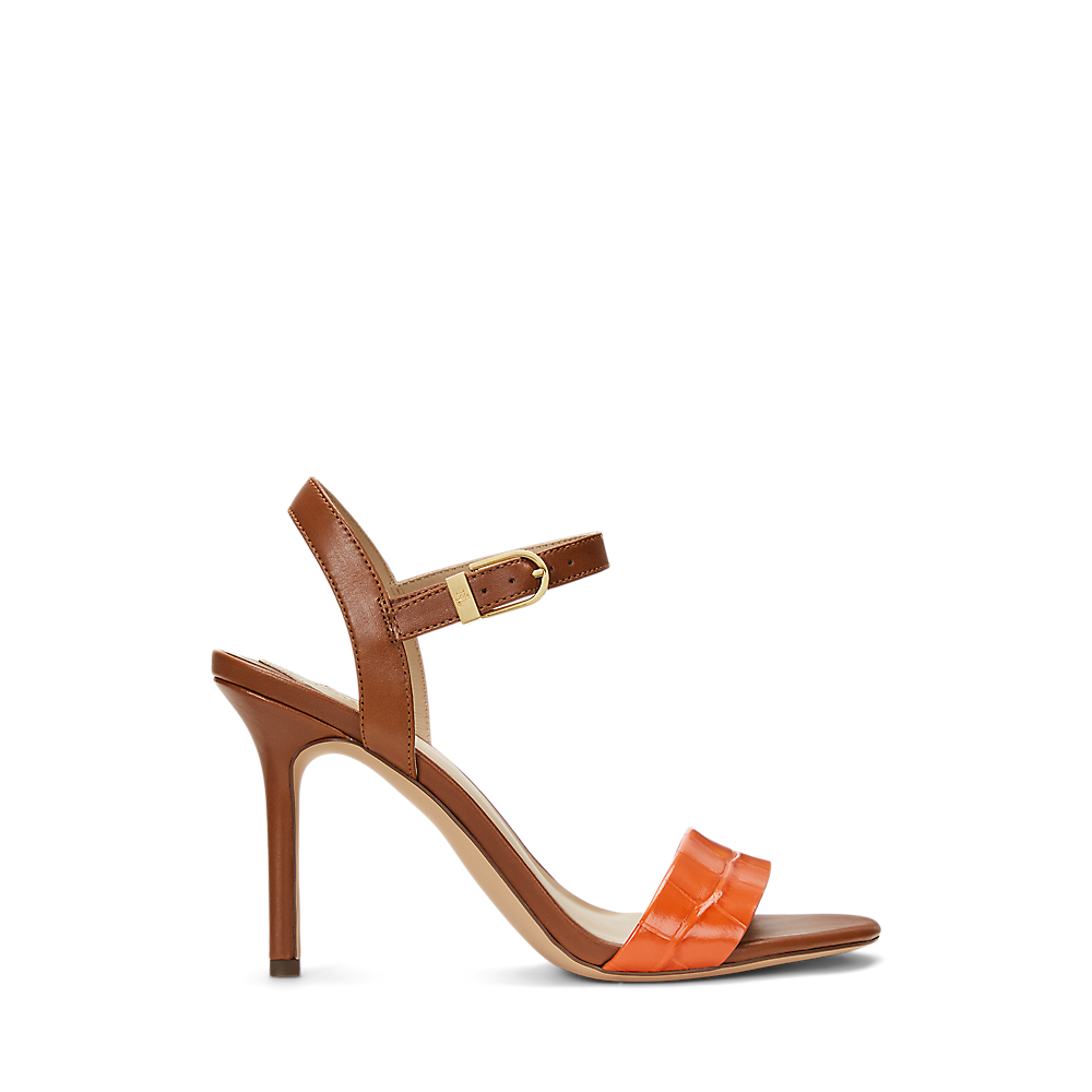 LRL Gwen Two-Tone Leather Sandal/Sandale 802962183001