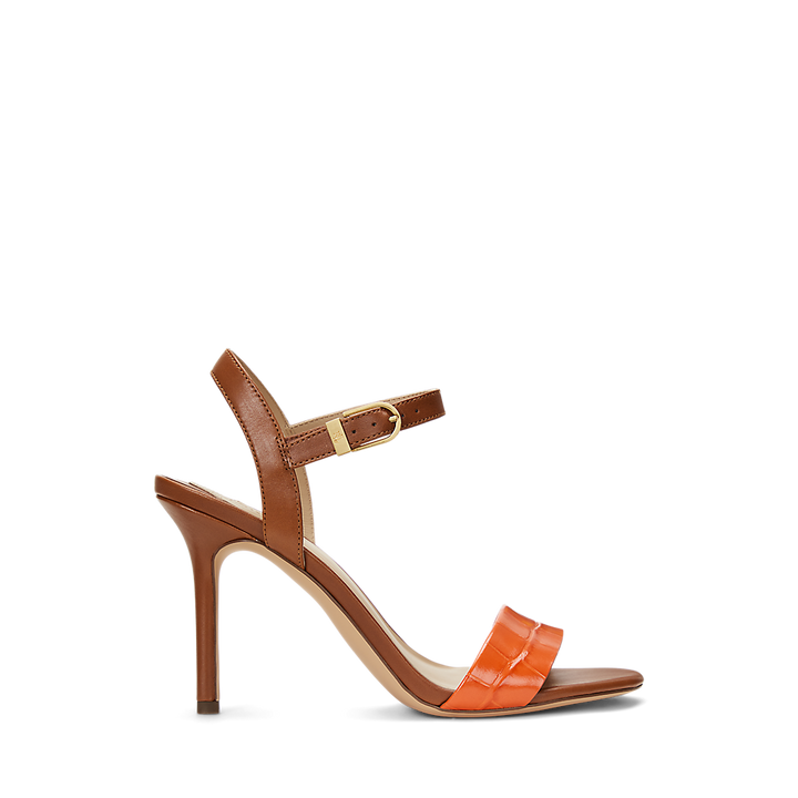 LRL Gwen Two-Tone Leather Sandal/Sandale 802962183001