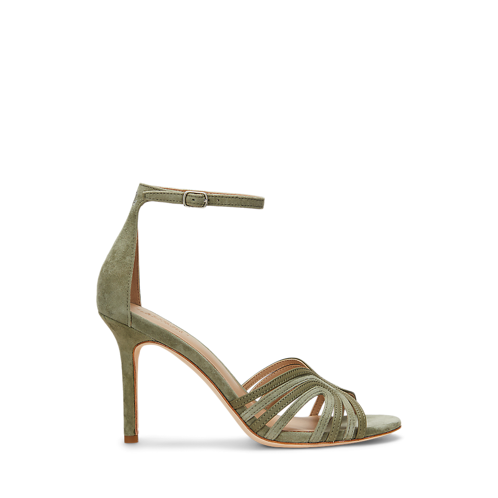 LRL Allie Suede &amp; Leather Multistrap Sandal/Sandale 802966856002