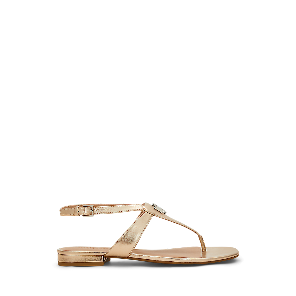 LRL Everley Metallic Nappa Leather Sandal/Sandale 802970532001