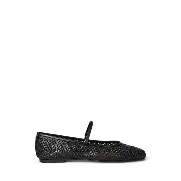 LRL Jayna Perforated Leather Mary Jane Flat/Balerinke 802P04176001