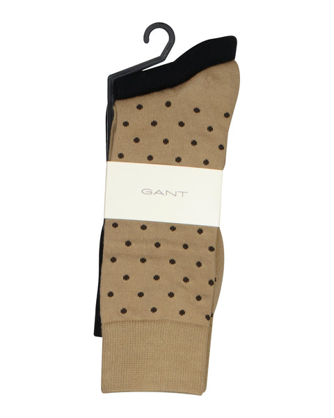GANT 2-Pack Dot &amp; Solid Socks/Čarape 9960260