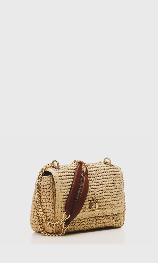 LRL Woven Straw Medium Sophee Bag/Torba 431920043002