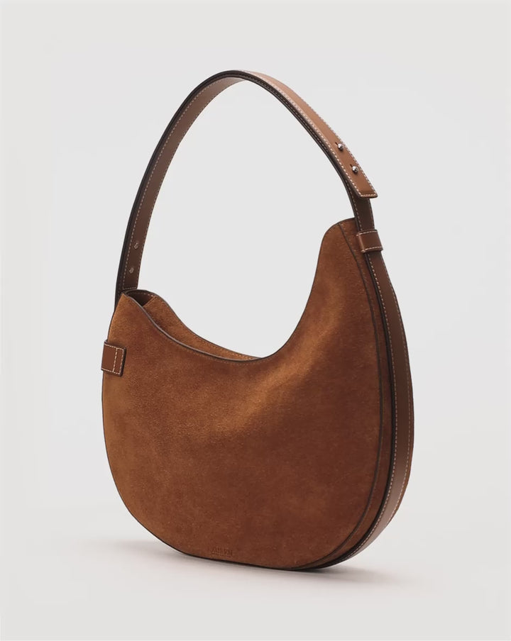 LRL Suede Large Tasha Shoulder Bag/Torba 431980157001