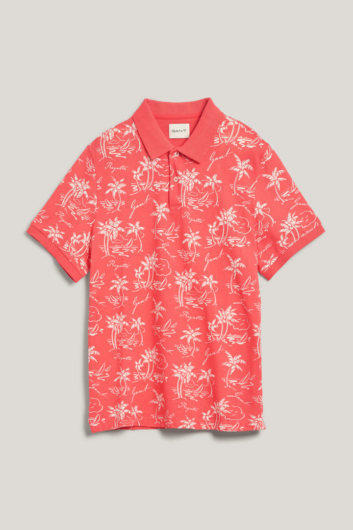 GANT Printed Ss Polo/Polo Majica 2014058