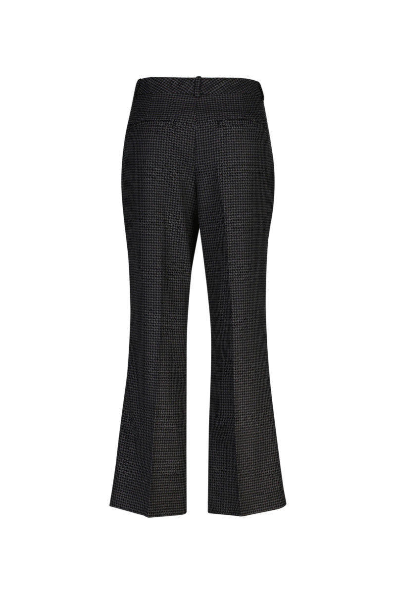 GANT Checked Cropped Flare Slack/Hlače 4150366