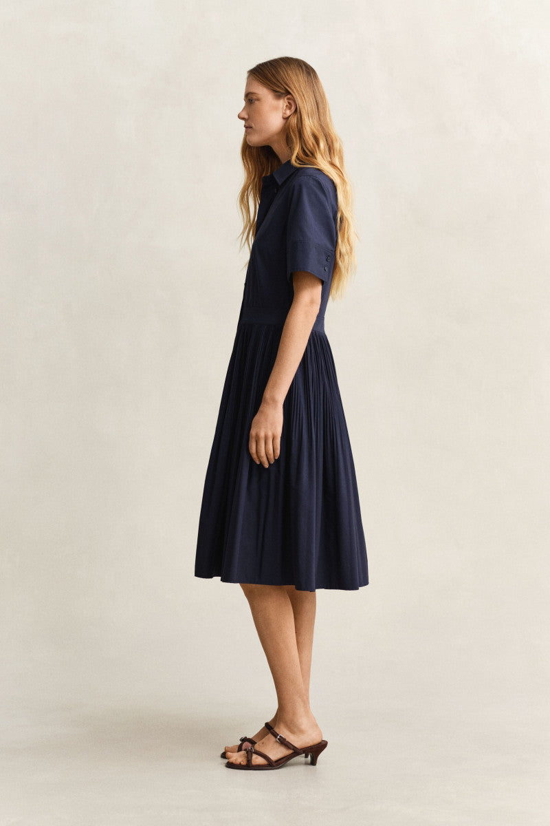 GANT Pleated Cotton Shirt Dress/Haljina 4503486