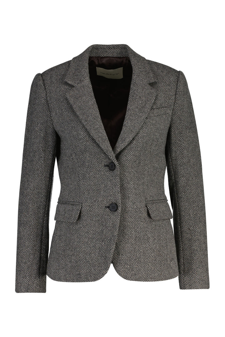 GANT Slim Wool Blend Herringbone Blazer/Sako 4770341