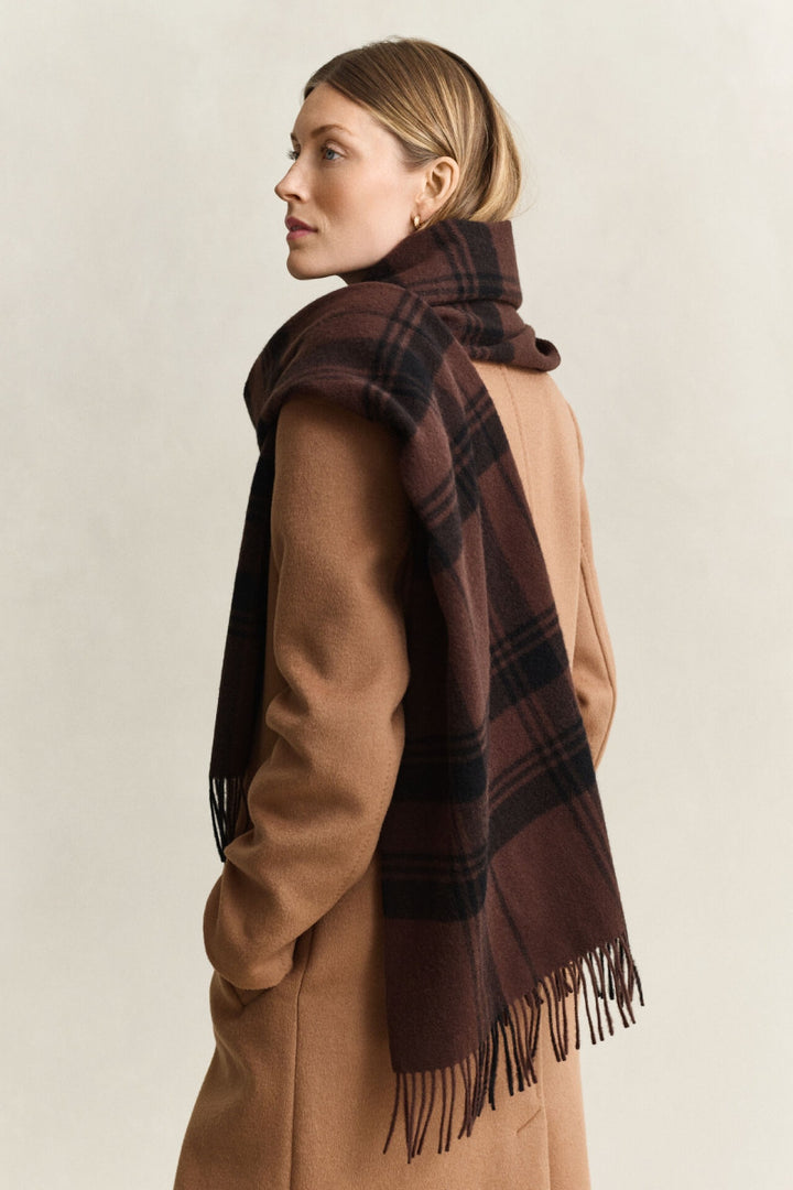 GANT Checked Wool Scarf/Šal 4920292