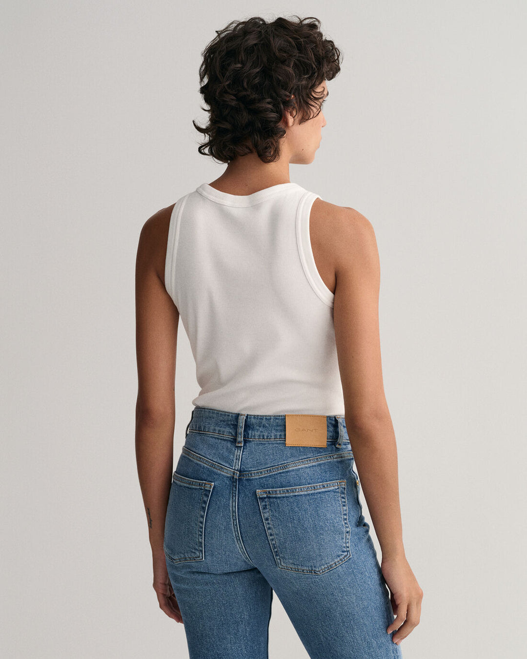 GANT High Neck Rib Tank Top/Majica 4201407